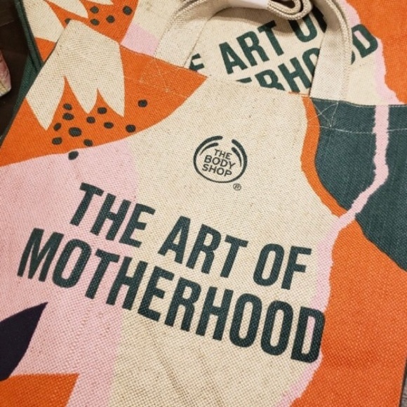 NEW Canvas Tote by The Body Shop - Picture 2 of 2